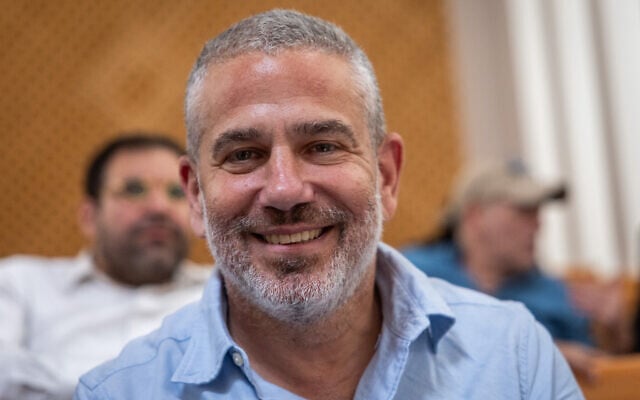 Yinon Magal attends a hearing on the arrest of an aide to Prime Minister Benjamin Netanyahu in the so-called Qatargate investigation, at the Supreme Court in Jerusalem, May 9, 2025. (Chaim Goldberg/Flash90) Yinon Magal attends a hearing on the arrest of an aide to Prime Minister Benjamin Netanyahu in the so-called Qatargate investigation, at the Supreme Court in Jerusalem, May 9, 2025. (Chaim Goldberg/Flash90)