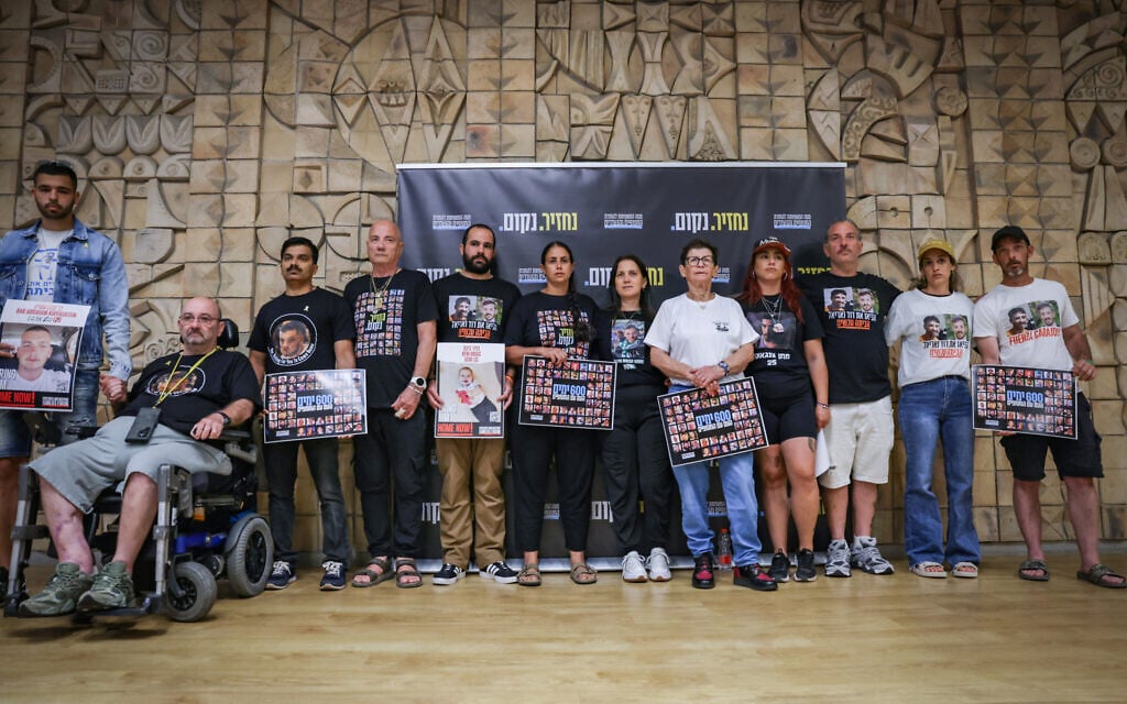 ‘Abandoned, forgotten’: Relatives of 58 hostages held in Gaza mark 600 days since Oct. 7