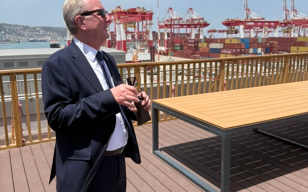 UK trade envoy visits Israel despite freeze in talks on free trade agreement