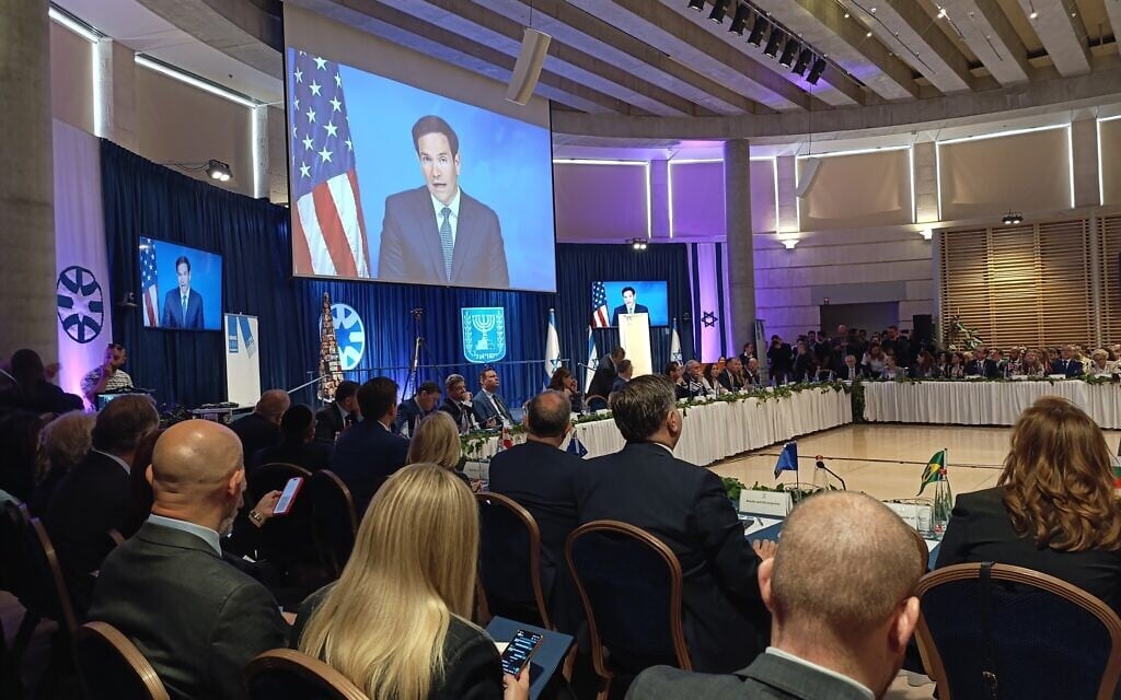 Rubio: Murders of Israeli embassy staff a reminder of importance of ‘never again’