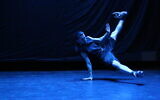 A dancer performs on stage at the World of Dance Festival and Israeli Breakdance Championships in Jerusalem, May 13, 2025 (World of Dance)