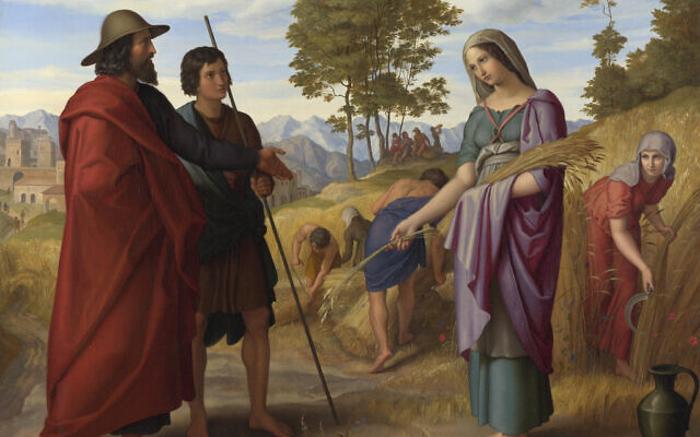 'Ruth in Boaz's Field,' by Julius Schnorr von Carolsfeld, 1828. (Public domain)