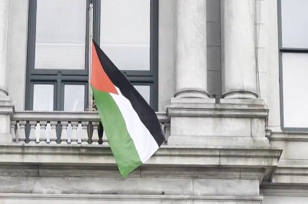 Jewish mayor of Providence ‘disheartened’ by Palestinian flag flown at City Hall