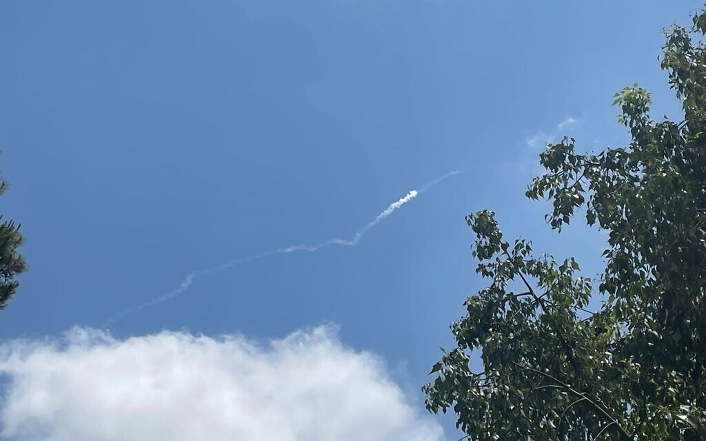 In 4th attack on Israel in week, IDF intercepts Houthi missile fired from Yemen