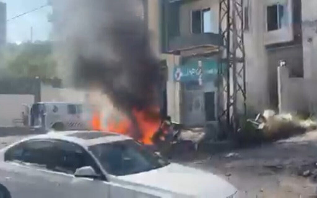 3 Hezbollah operatives killed in Israeli drone strikes in Lebanon