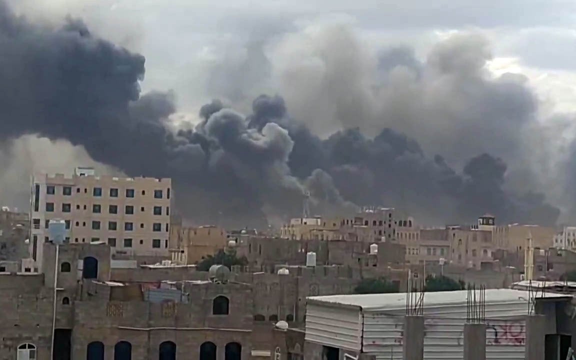 Israel Airstrikes Disable Yemen's Sanaa Airport, Target Power Plants