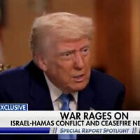 US President Donald Trump speaks to Fox News, May 17, 2025 (Screenshot)