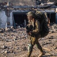 A female IDF combat medic on deployment in the Gaza Strip. (Israel Defense Forces)