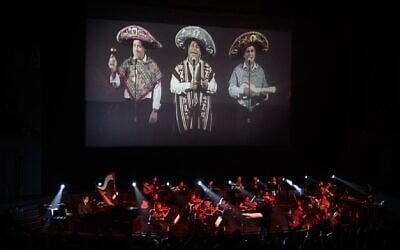 From the Revolution Orchestra's 'Concerto for Gashash and Orchestra,' currently available online as concerts and other public gatherings are banned during the Iranian missile attacks in June 2025. (Credit: Moshe Zitat)