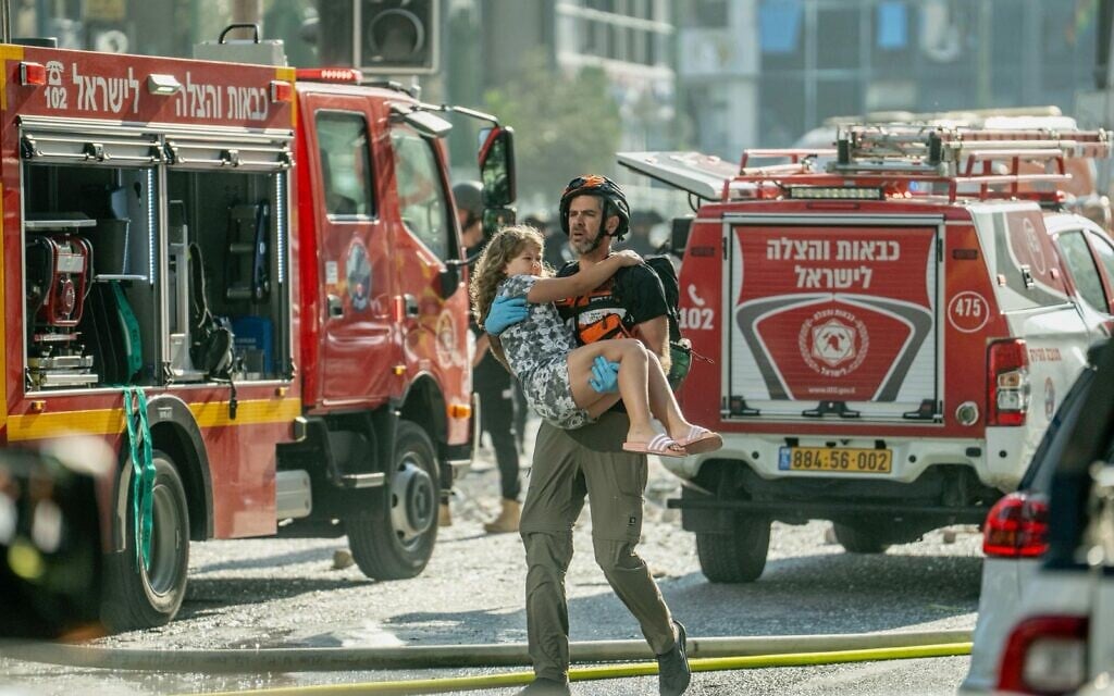 United Hatzalah is racing to save lives during missile attacks