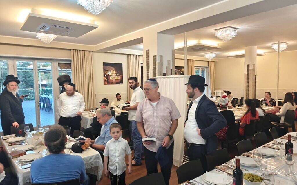 ‘We’re all in this together’: Rome’s Jews rally to help Israelis stranded by Iran war
