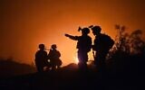 IDF soldiers operate in the northern Gaza Strip in this June 19, 2025, handout photo. (IDF)