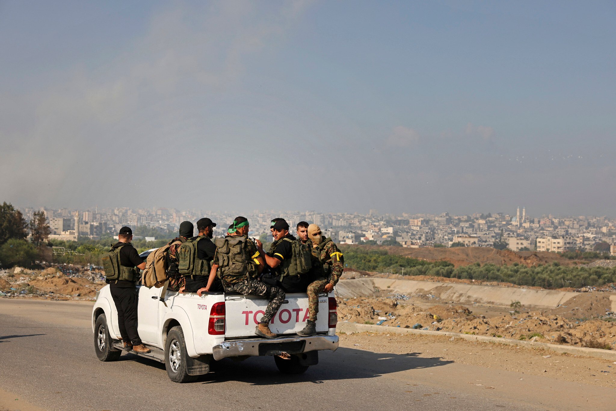 NextImg:Kibbutz Erez defense squad, with help from nearby kibbutz, repelled Hamas invasion on Oct. 7