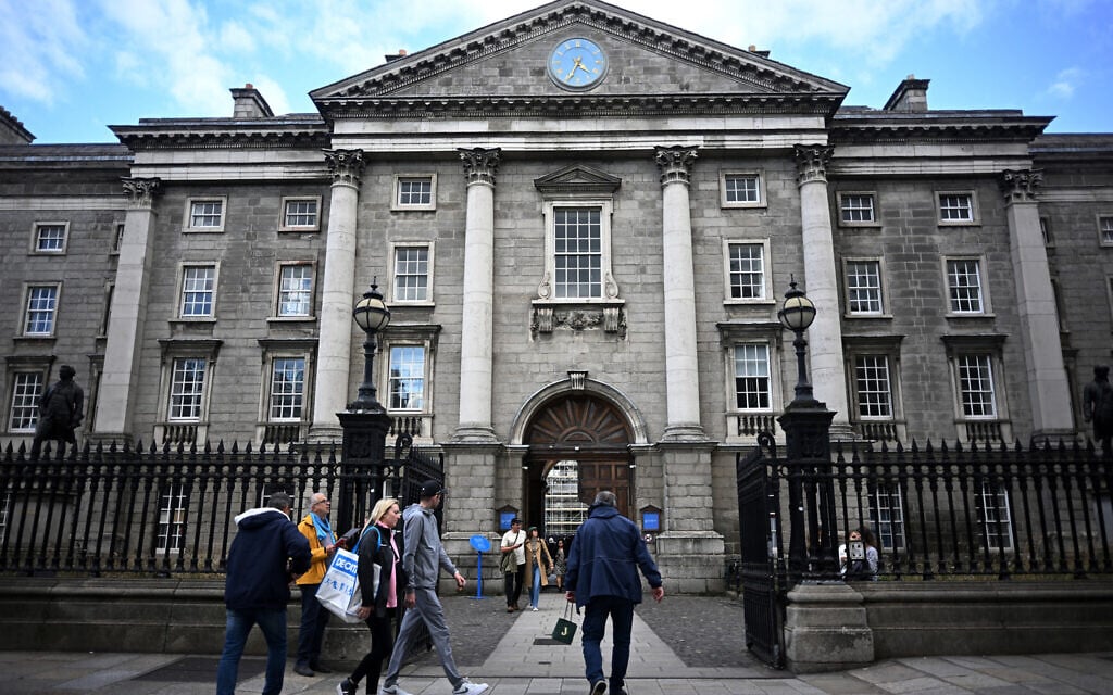 Ireland’s Trinity College severs ties with Israel over Gaza war