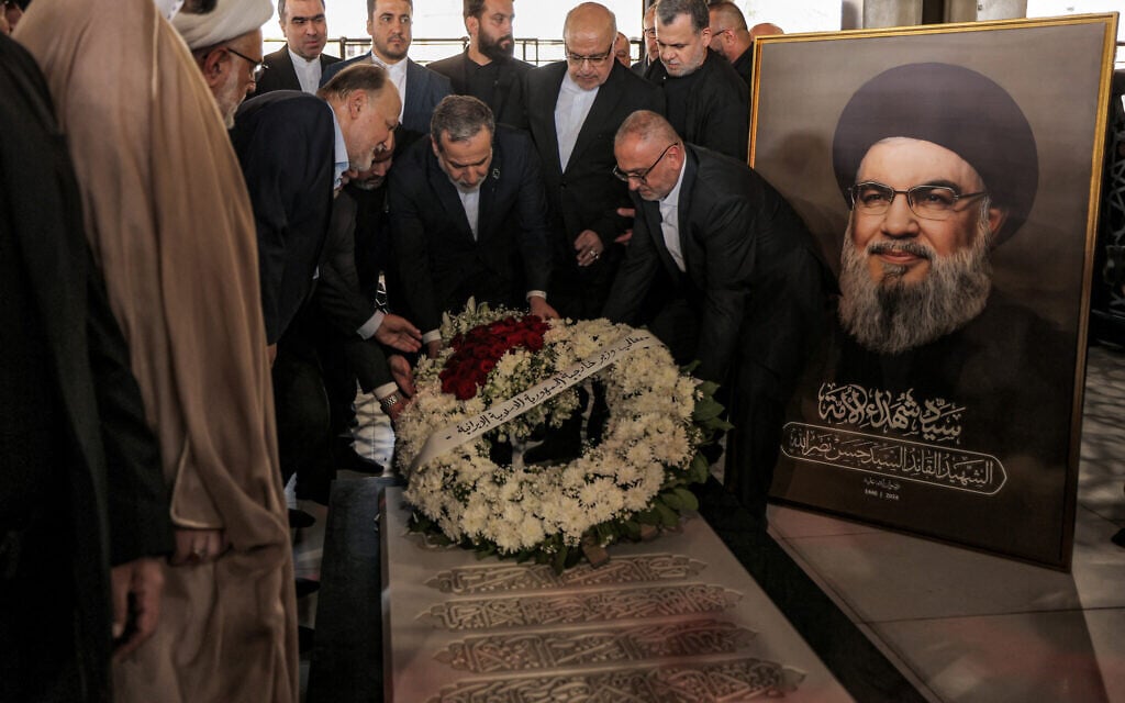 Iran’s foreign minister visits Lebanon to discuss Hezbollah support