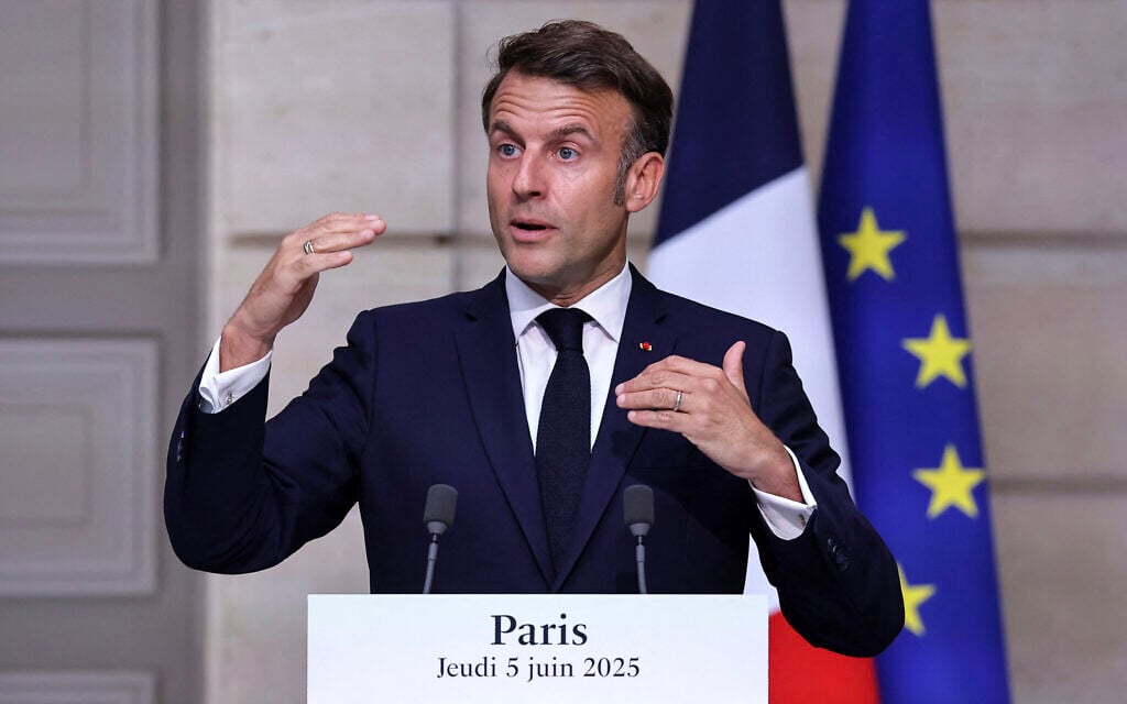 Macron: Steps against Israel over Gaza war to be decided in ‘next couple of days’