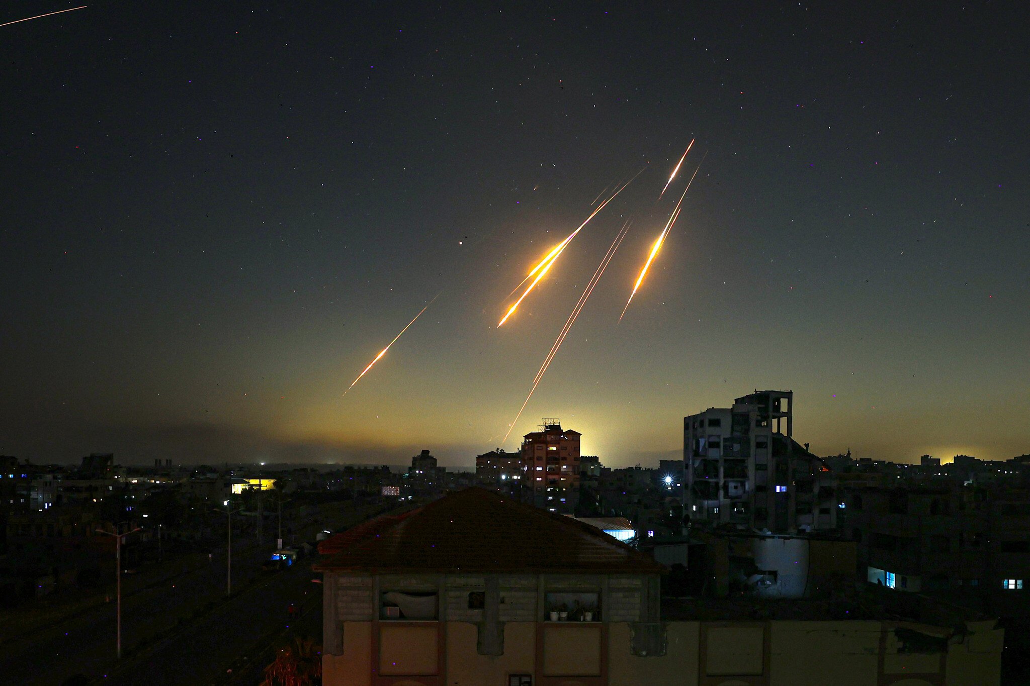 NextImg:IDF warns Palestinians in central Gaza to evacuate after rocket attack from the area