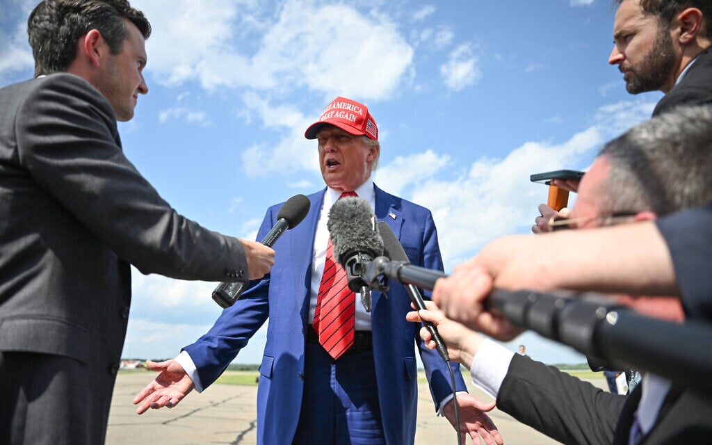 Trump indicates he’s disinclined to restrain Israel ‘when it’s winning’ against Iran