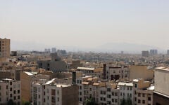 A general view of Tehran, Iran, on June 22, 2025. (ATTA KENARE / AFP)