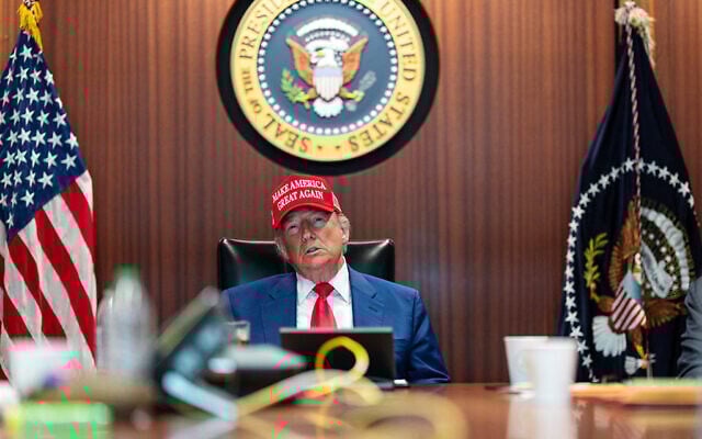 In a photo released by the White House via X, US President Donald Trump is seen in the Situation Room of the White House on June 21, 2025 in Washington, DC. (WHITE HOUSE / AFP) In a photo released by the White House via X, US President Donald Trump is seen in the Situation Room of the White House on June 21, 2025 in Washington, DC. (WHITE HOUSE / AFP)