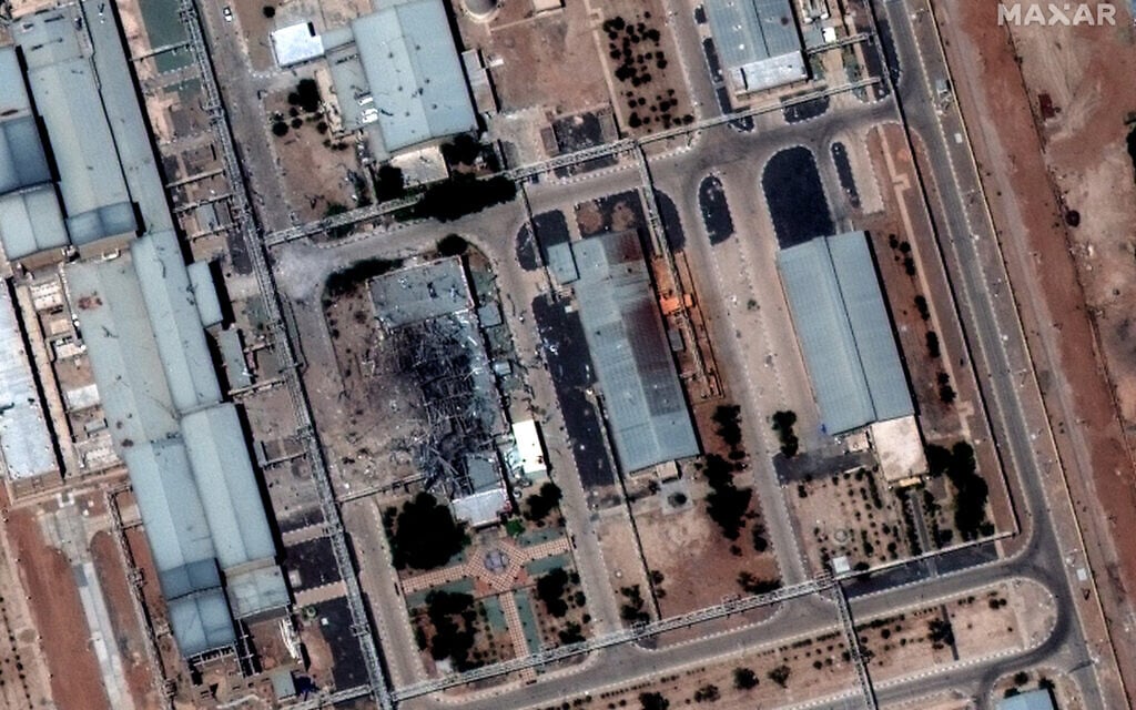 Senior Israeli official: Intel shows enriched uranium was at Iran sites when bombed