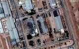 This handout satellite picture provided by Maxar Technologies and taken on June 16, 2025, shows the Isfahan nuclear enrichment facility in central Iran. (Satellite image ©2025 Maxar Technologies / AFP)