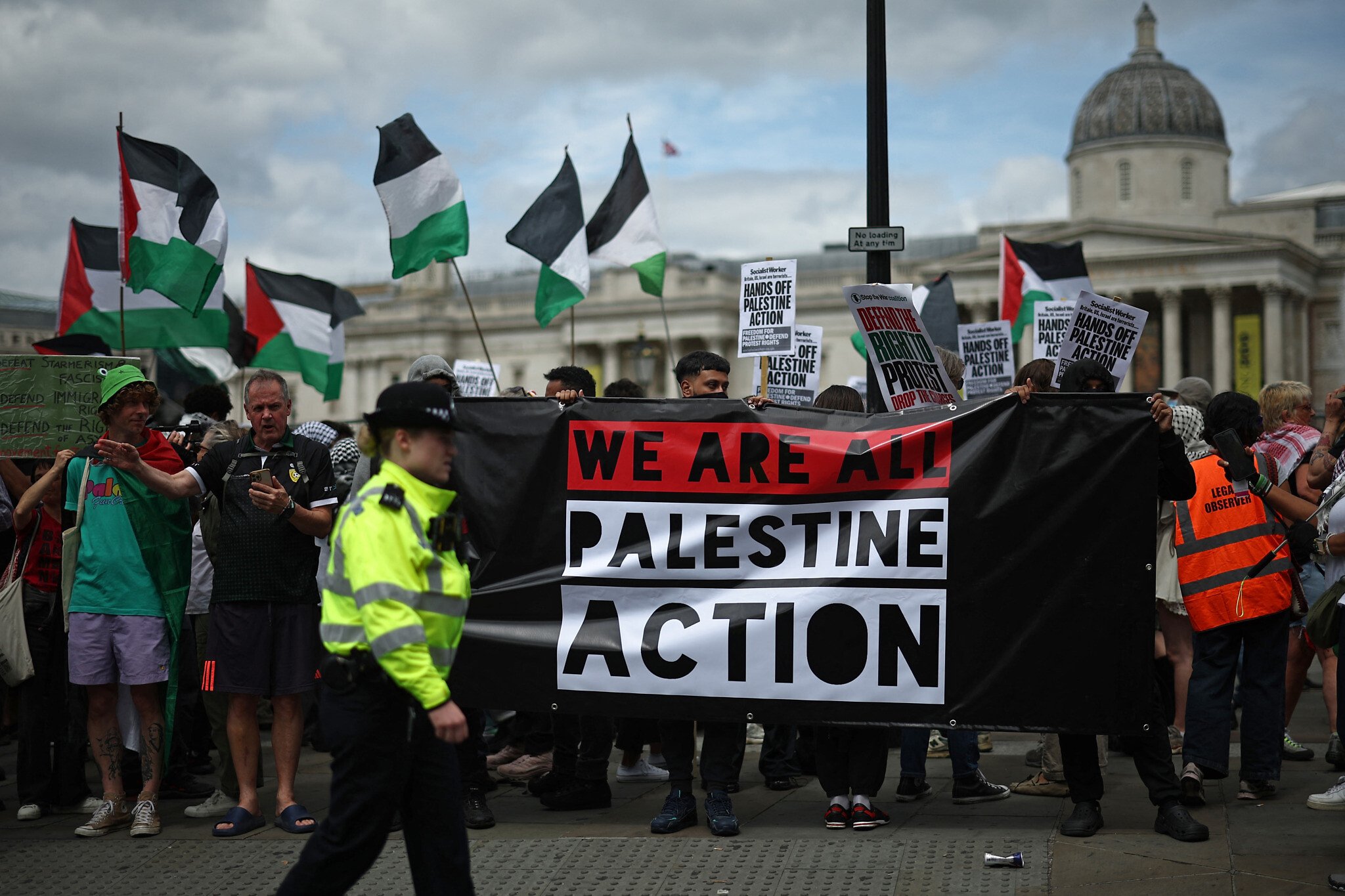 UK announces ban of violent pro-Palestinian activist group under anti-terrorism laws