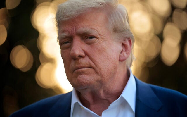 US. President Donald Trump speaks to reporters before boarding the Marine One presidential helicopter and departing the White House on June 24, 2025 in Washington, DC. (Chip Somodevilla/Getty Images/AFP)