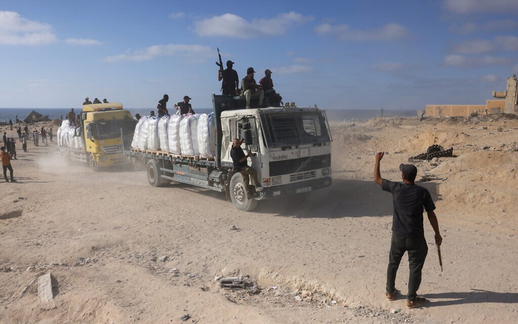 Israel said to halt Gaza aid deliveries in wake of Smotrich threat to quit government
