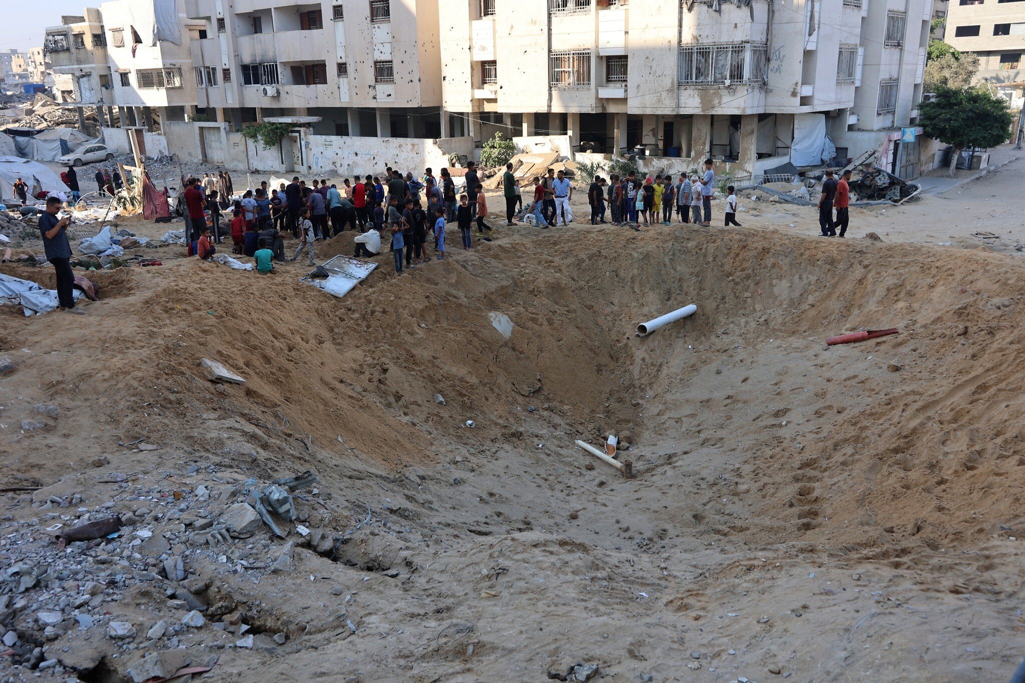 NextImg:34 Gazans said killed in IDF strikes; army issues evacuation warning after rocket fire