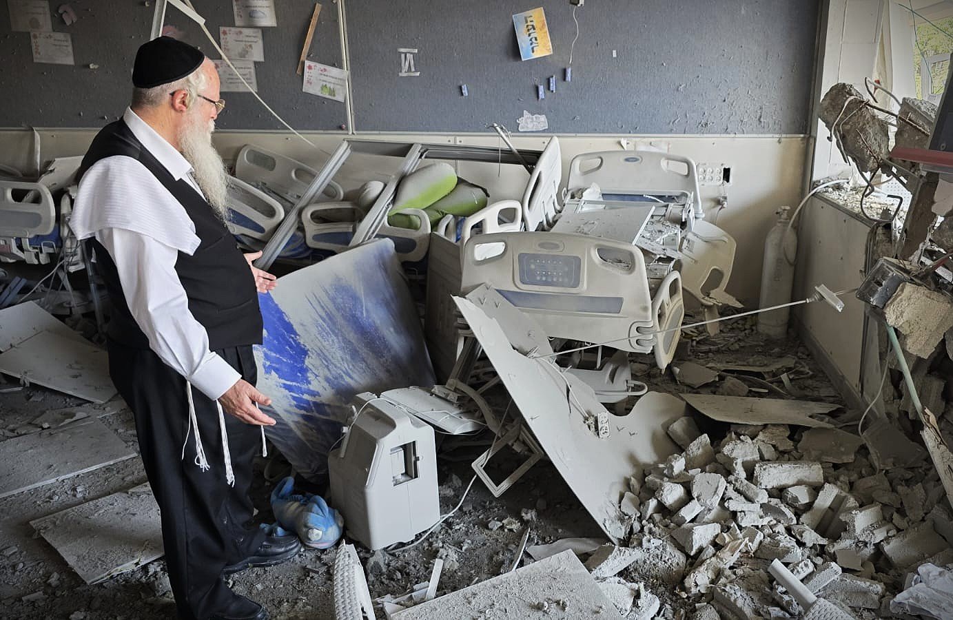 NextImg:Israel’s most vulnerable: Iranian missile destroys rehab center for disabled kids