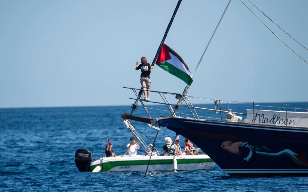 Gaza-bound flotilla set to sail from Spain on Sunday, with Greta Thunberg again in tow
