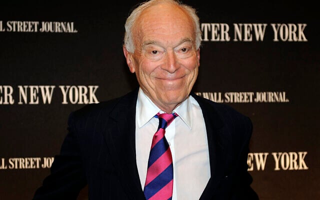 Leonard Lauder attends a gala launch party in New York, April 26, 2010. (AP Photo/Stephen Chernin, File)