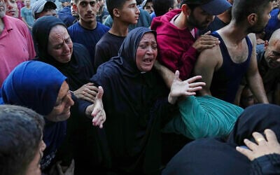 Hamas health officials say Israeli strikes kill 44; IDF says it targeted terrorists, aware others hit