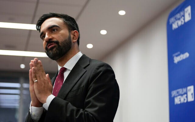 New York State Assemblyman Zohran Mamdani at a debate in New York City, June 12, 2025. (Vincent Alban/The New York Times via AP, Pool, file)