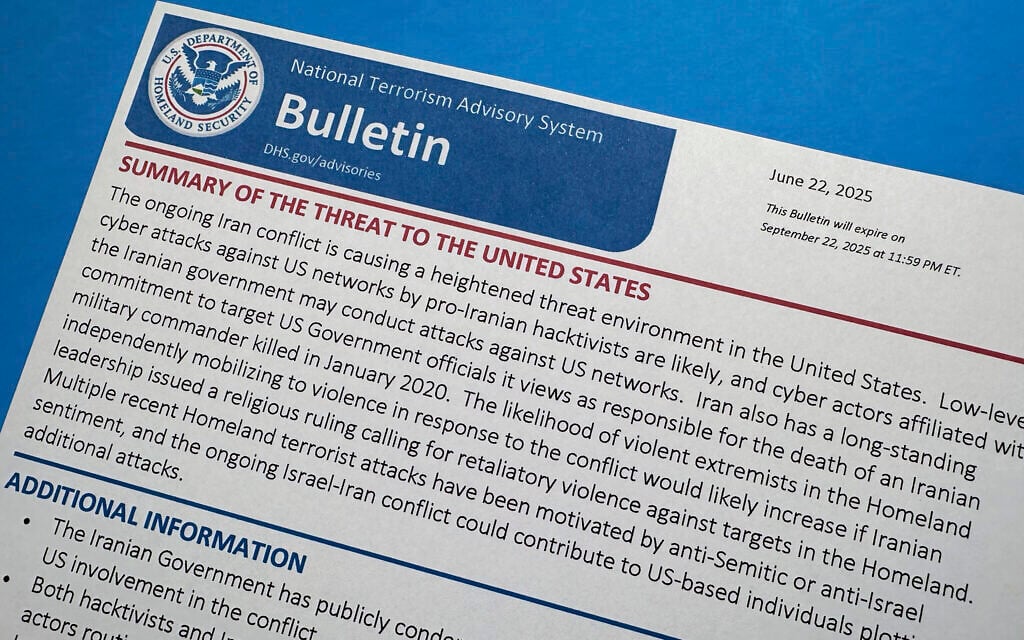 US cities up security in light of Iran’s history of murder-for-hire reprisals