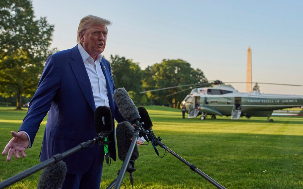 When the US president helped save Israel, then went ballistic on its leadership