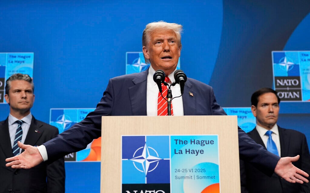 Trump says no enriched uranium moved out of Fordo as debate over strikes’ impact continues