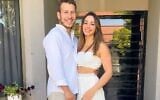 Avner Netanyahu and fiancee Amit Yardeni. (Instagram)