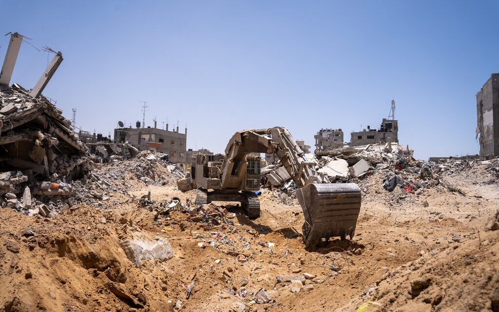 IDF said to warn against Gaza ‘humanitarian city’; ex-PM brands it ‘concentration camp’