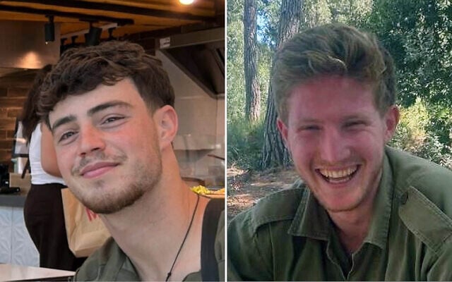 Staff Sgt. Uri Yhonatan Cohen (L) and Sgt. First Class Tom Rotstein (Israel Defense Forces) Staff Sgt. Uri Yhonatan Cohen (L) and Sgt. First Class Tom Rotstein (Israel Defense Forces)