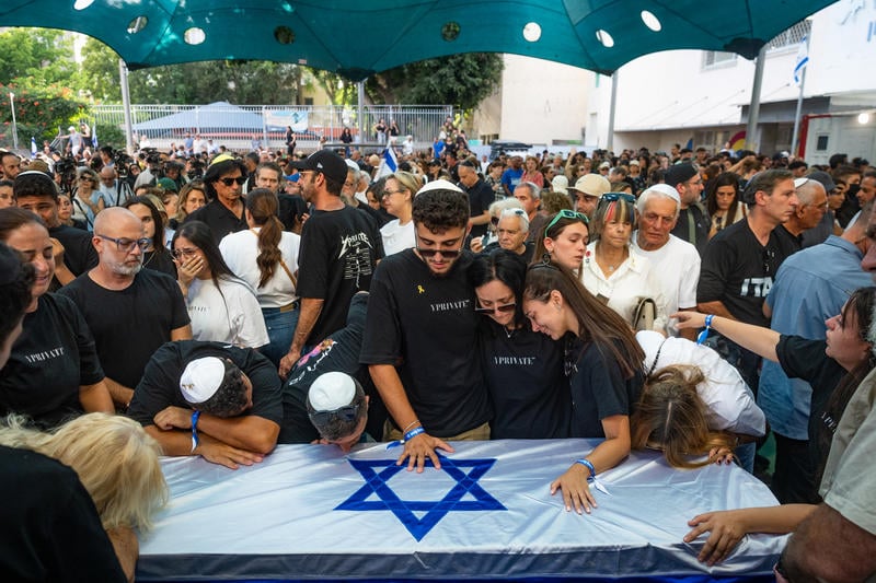 NextImg:‘A true superman’: Slain hostage Yonatan Samerano laid to rest