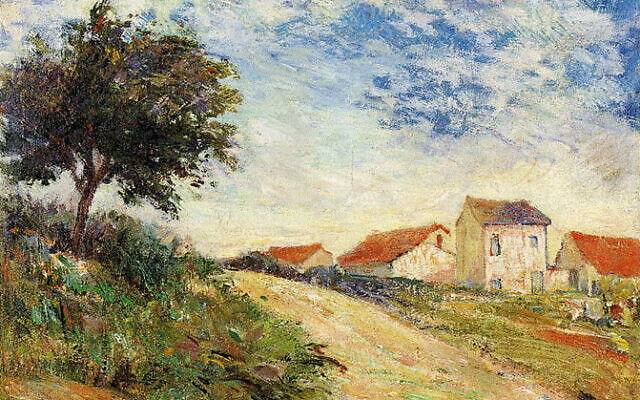 La Route Montante (The Road), 1884, by French painter Paul Gauguin (1848-1903). The painting is part of the Foundation E.G. Bührle Collection and can be viewed at the Kunsthaus in Zurich, Switzerland. (Public domain) La Route Montante (The Road), 1884, by French painter Paul Gauguin (1848-1903). The painting is part of the Foundation E.G. Bührle Collection and can be viewed at the Kunsthaus in Zurich, Switzerland. (Public domain)