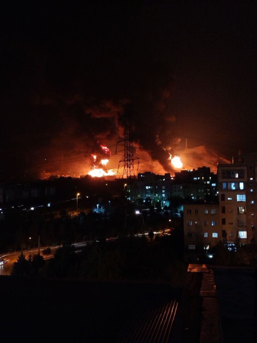 NextImg:Israeli jets strike Tehran, oil fields as PM vows to ‘hit every target’ in Iran’s regime