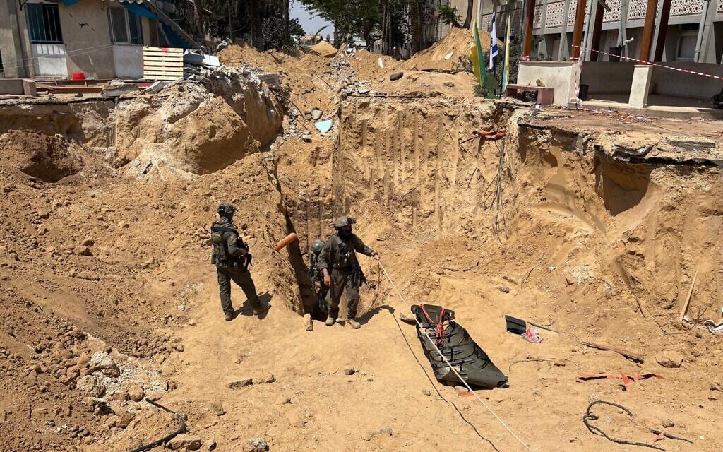 Under an EU-funded Gaza hospital, Hamas military head Sinwar met his end