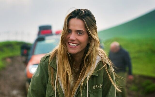 Rotem Sela costars in 'Off Road,' a new show launching on Netflix Israel on June 12, 2025 (Courtesy)