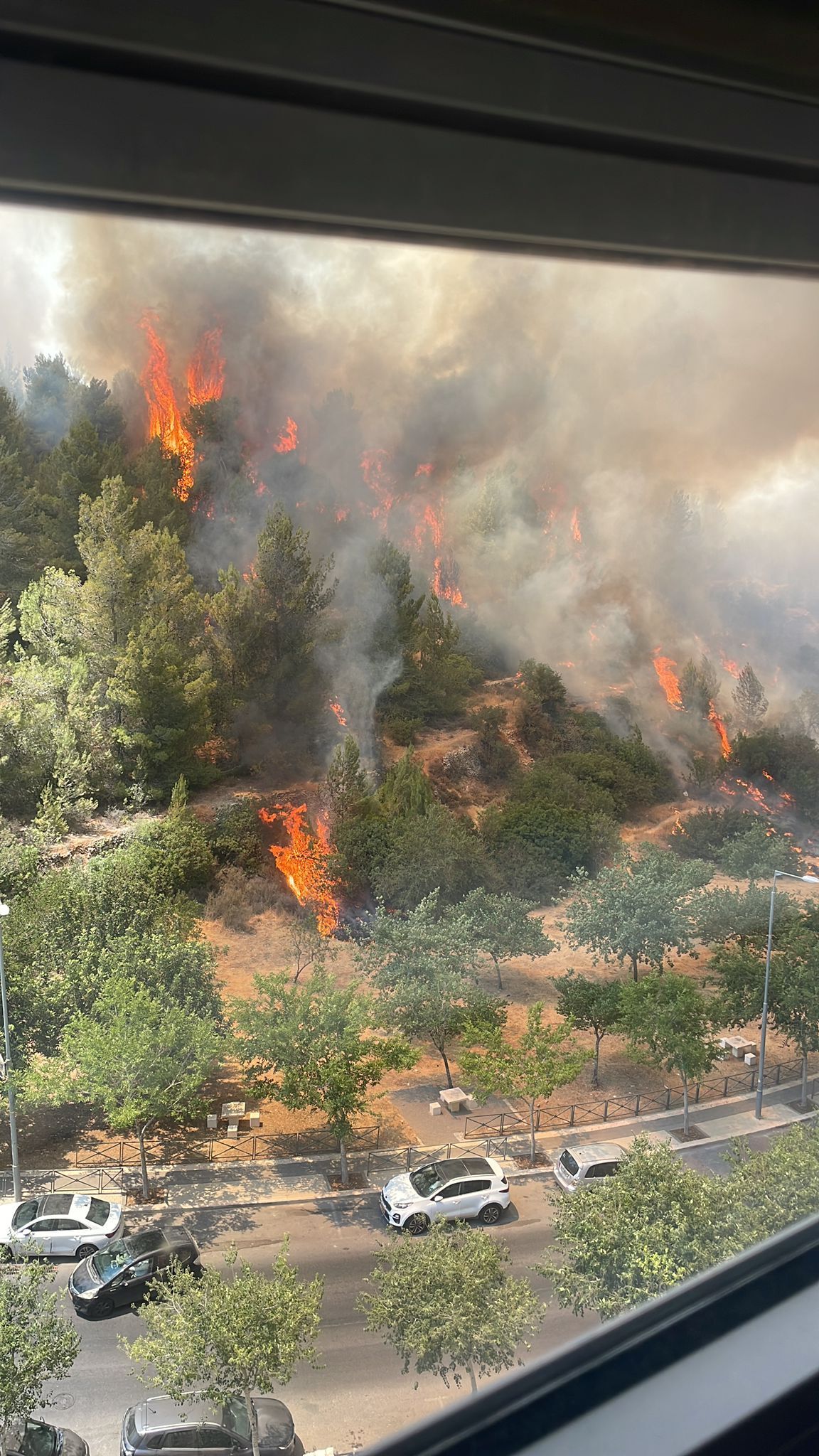 Multiple Fire Crews Contain Major Blazes in Cornwall, Jerusalem
