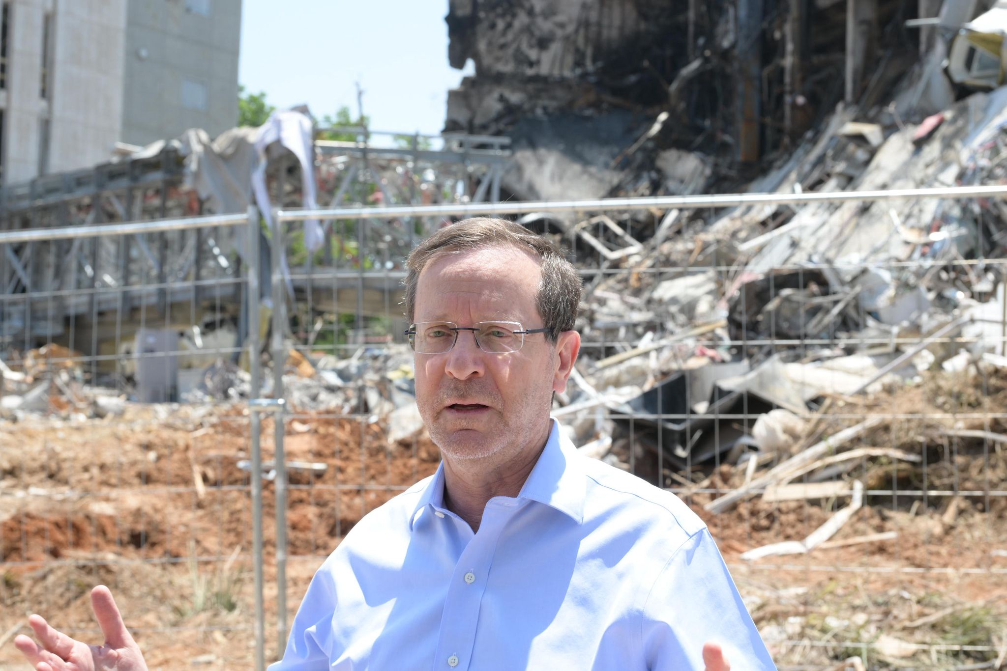 Herzog to ToI: Iran wages ‘war against the Jews,’ while Israel is ‘defending the West’
