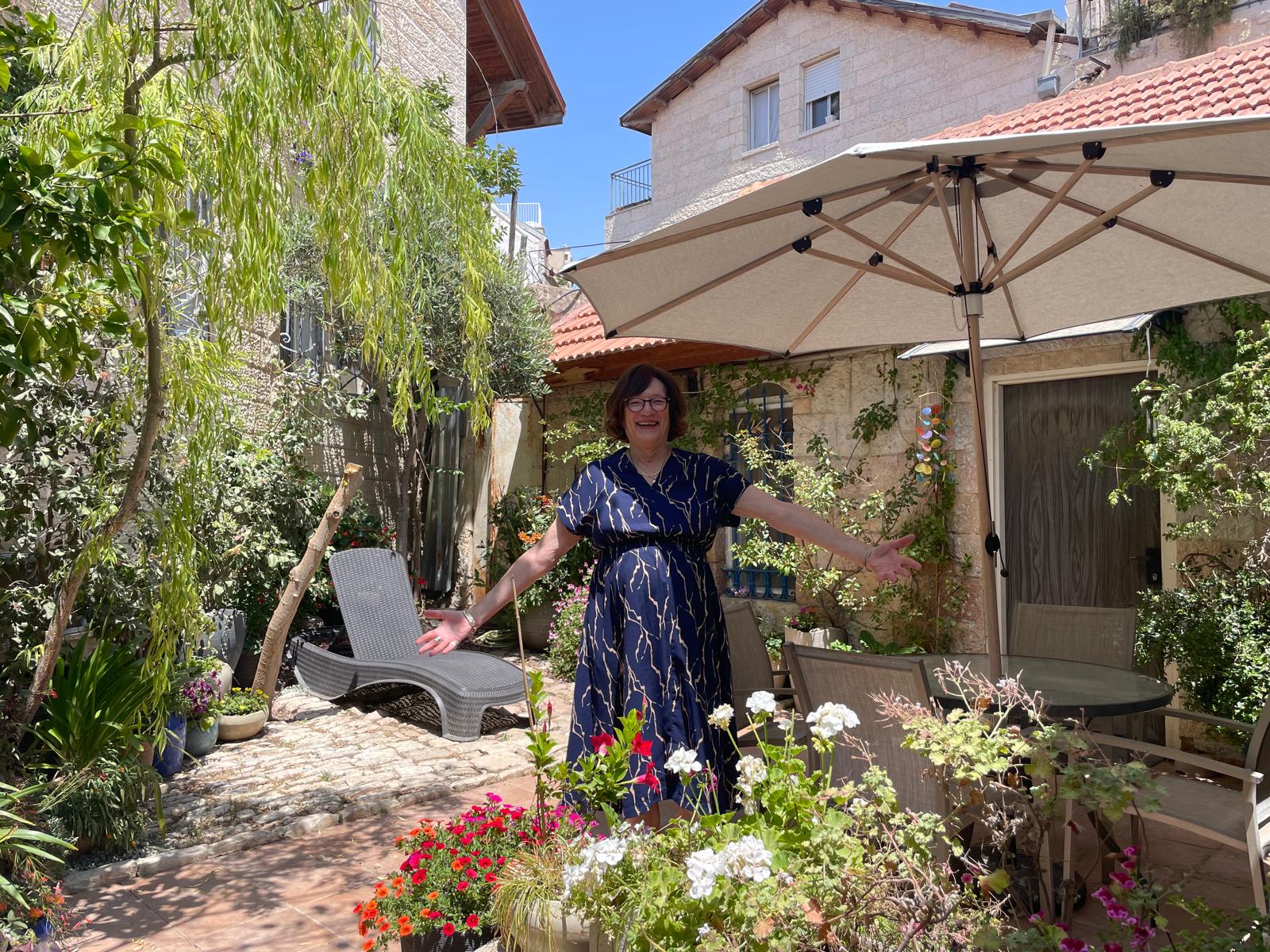 NextImg:Veteran educator charts new spiritual path rooted in her Jerusalem garden
