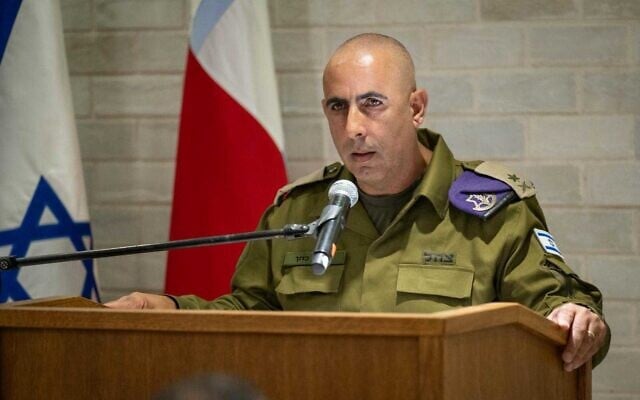 Itzik Cohen, the former commander of the 162nd Division, at a ceremony marking his promotion to the rank of major general ahead of entering the role of chief of the Operations Directorate, in Tel Aviv, June 29, 2025. (Israel Defense Forces) Itzik Cohen, the former commander of the 162nd Division, at a ceremony marking his promotion to the rank of major general ahead of entering the role of chief of the Operations Directorate, in Tel Aviv, June 29, 2025. (Israel Defense Forces)